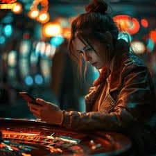 Bet placement and payout display Player bet confirmation screen